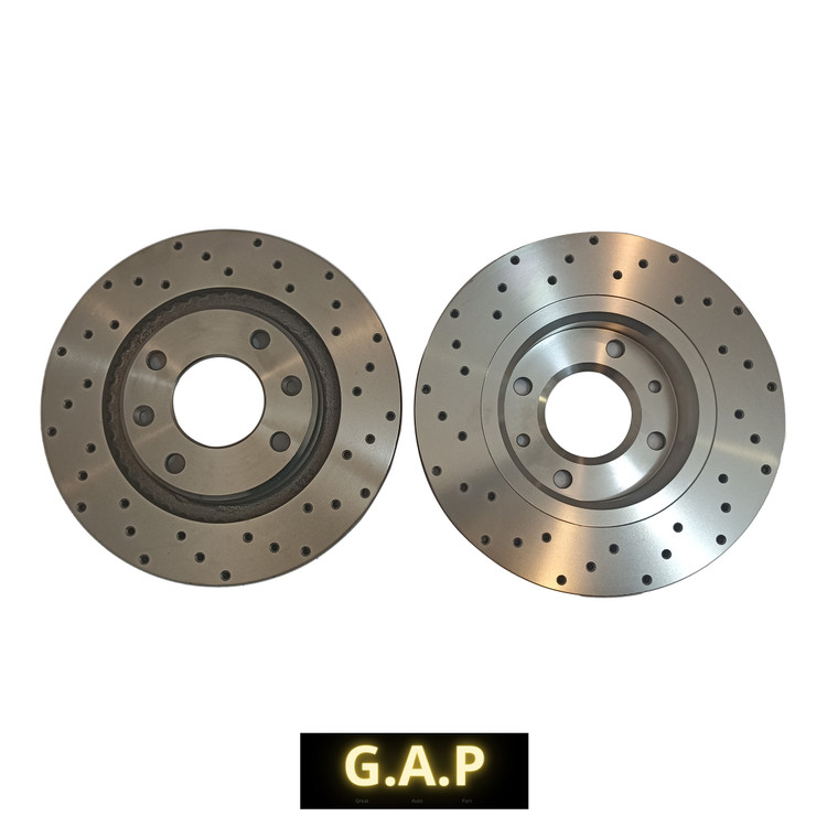 دیسک ترمز سوراخدار چرخ جلو پژو 206 تیپ 5