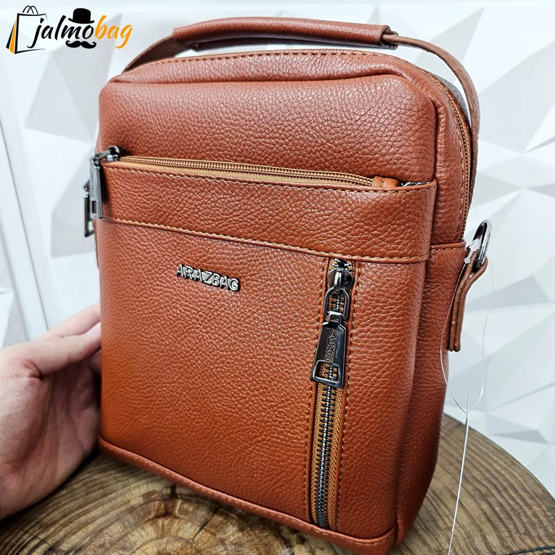 کیف دستی و دوشی مردانه چرم خارجی روزمره ضد خش