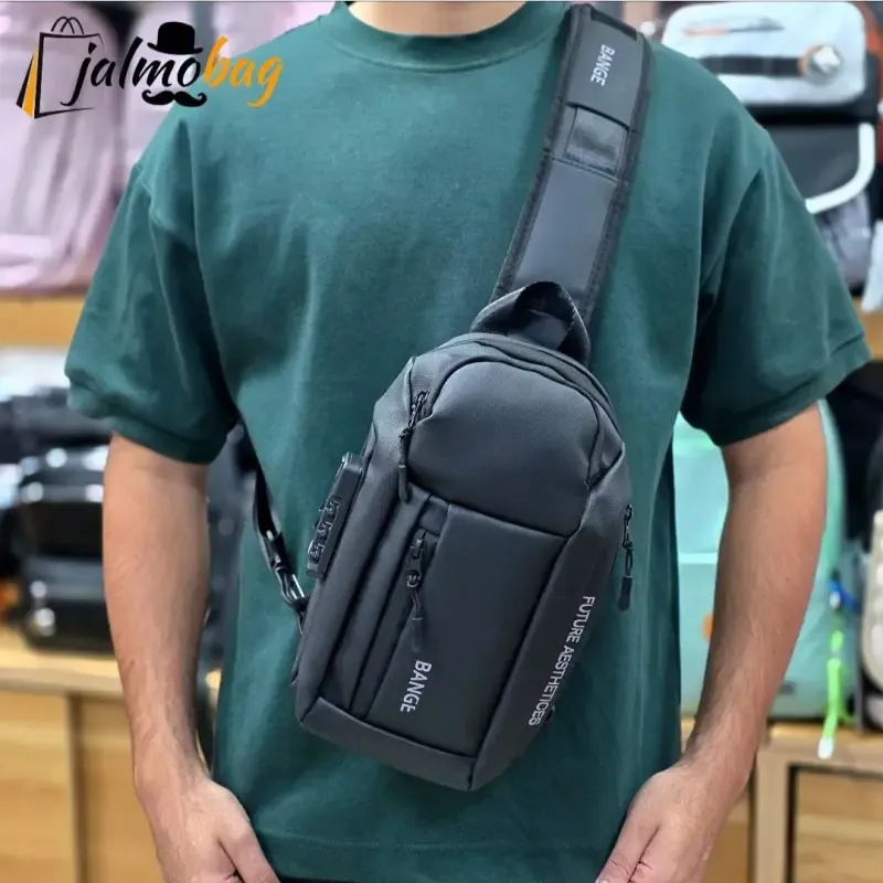 بادی بگ جادار قفل دار بنج BANGE ضد آب پارچه اسکین مردانه و زنانه