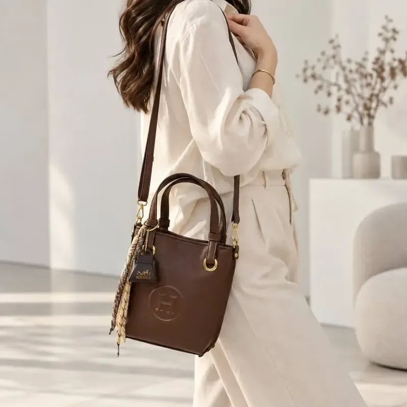 کیف دخترانه چرم مصنوعی بند بلند روزمره و رسمی